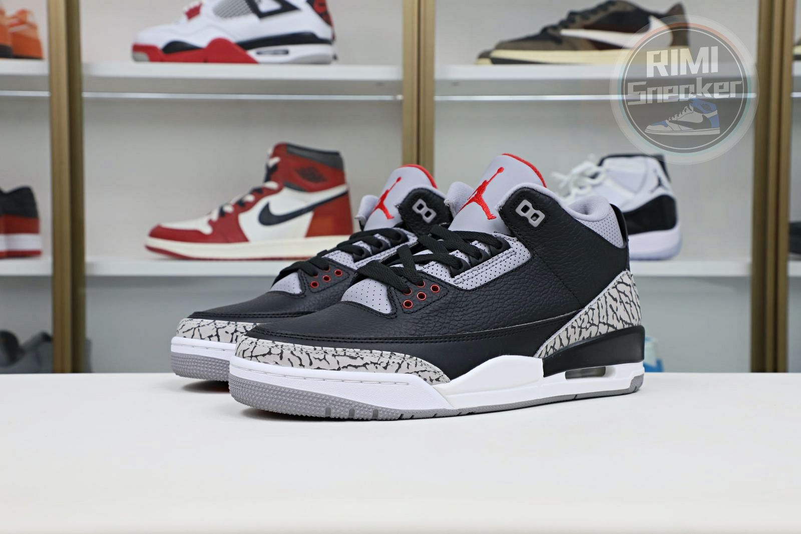 AIR JORDAN 3 RETRO OG 'BLACK CEMENT' 2018（854262-001）