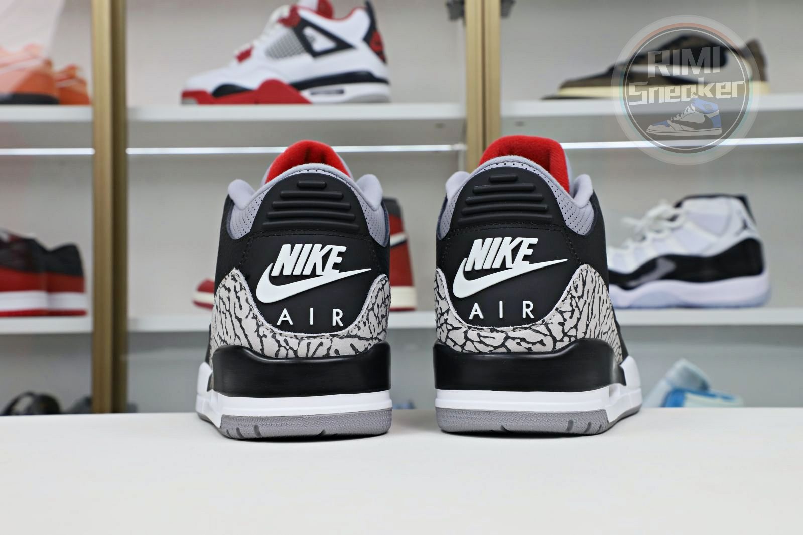 AIR JORDAN 3 RETRO OG 'BLACK CEMENT' 2018（854262-001）