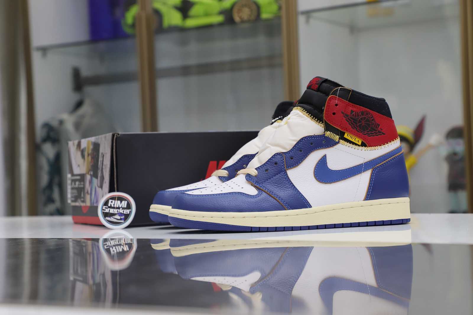 UNION LA X AIR JORDAN 1 RETRO HIGH NRG 'STORM BLUE' Free Shipping