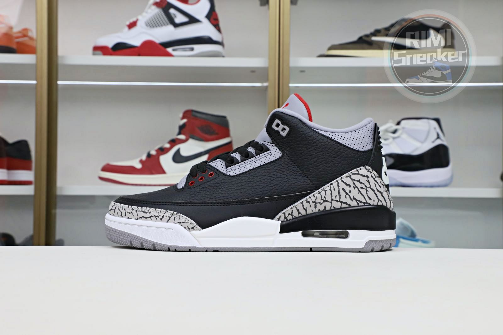 AIR JORDAN 3 RETRO OG 'BLACK CEMENT' 2018（854262-001）
