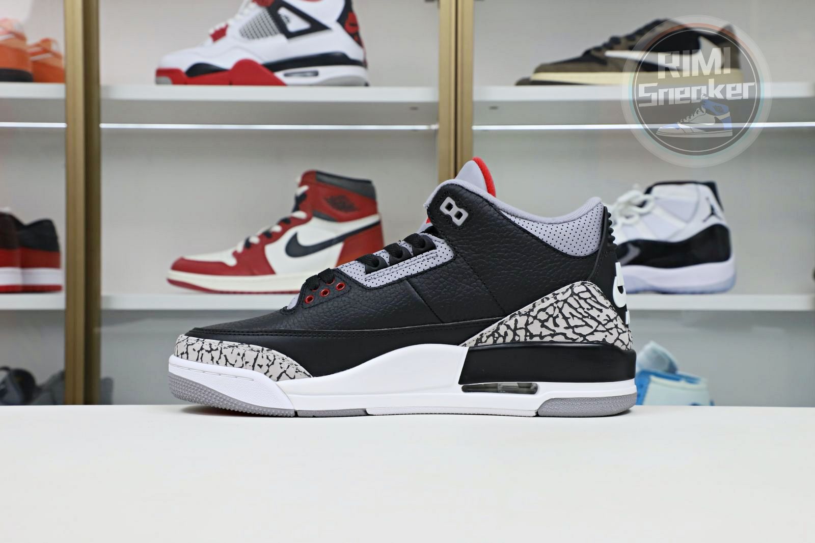 AIR JORDAN 3 RETRO OG 'BLACK CEMENT' 2018（854262-001）
