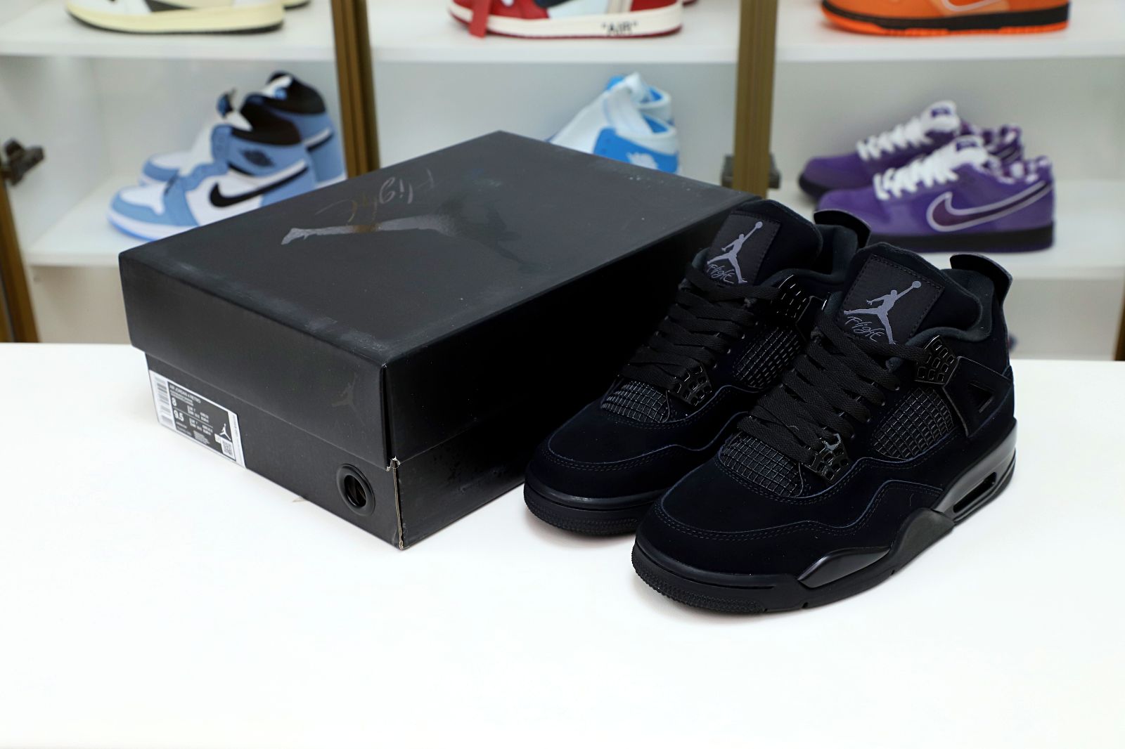 AIR JORDAN 4 RETRO 'BLACK CAT' 2020 CU1110-010