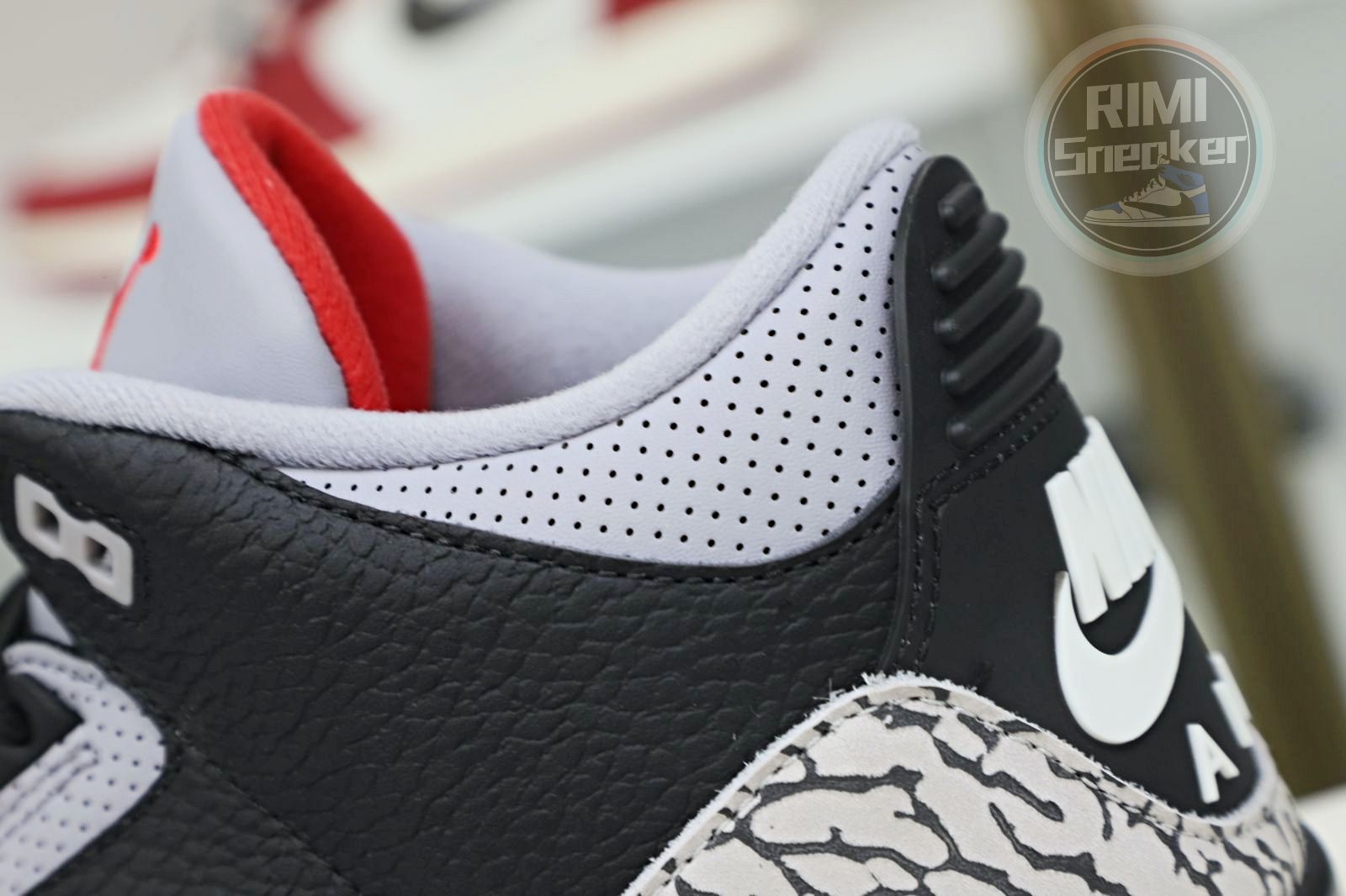 AIR JORDAN 3 RETRO OG 'BLACK CEMENT' 2018（854262-001）