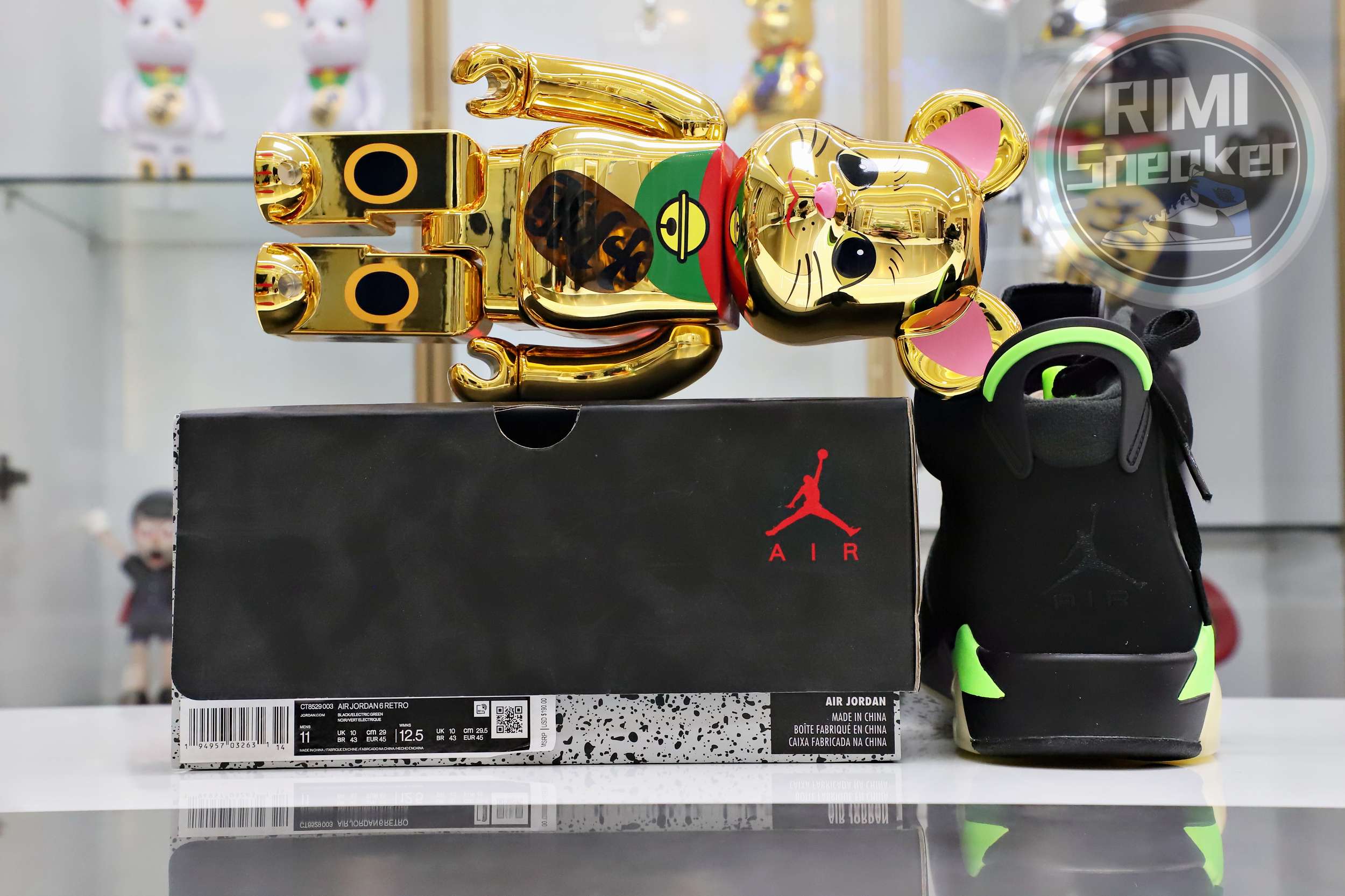 AIR JORDAN 6 RETRO 'ELECTRIC GREEN'