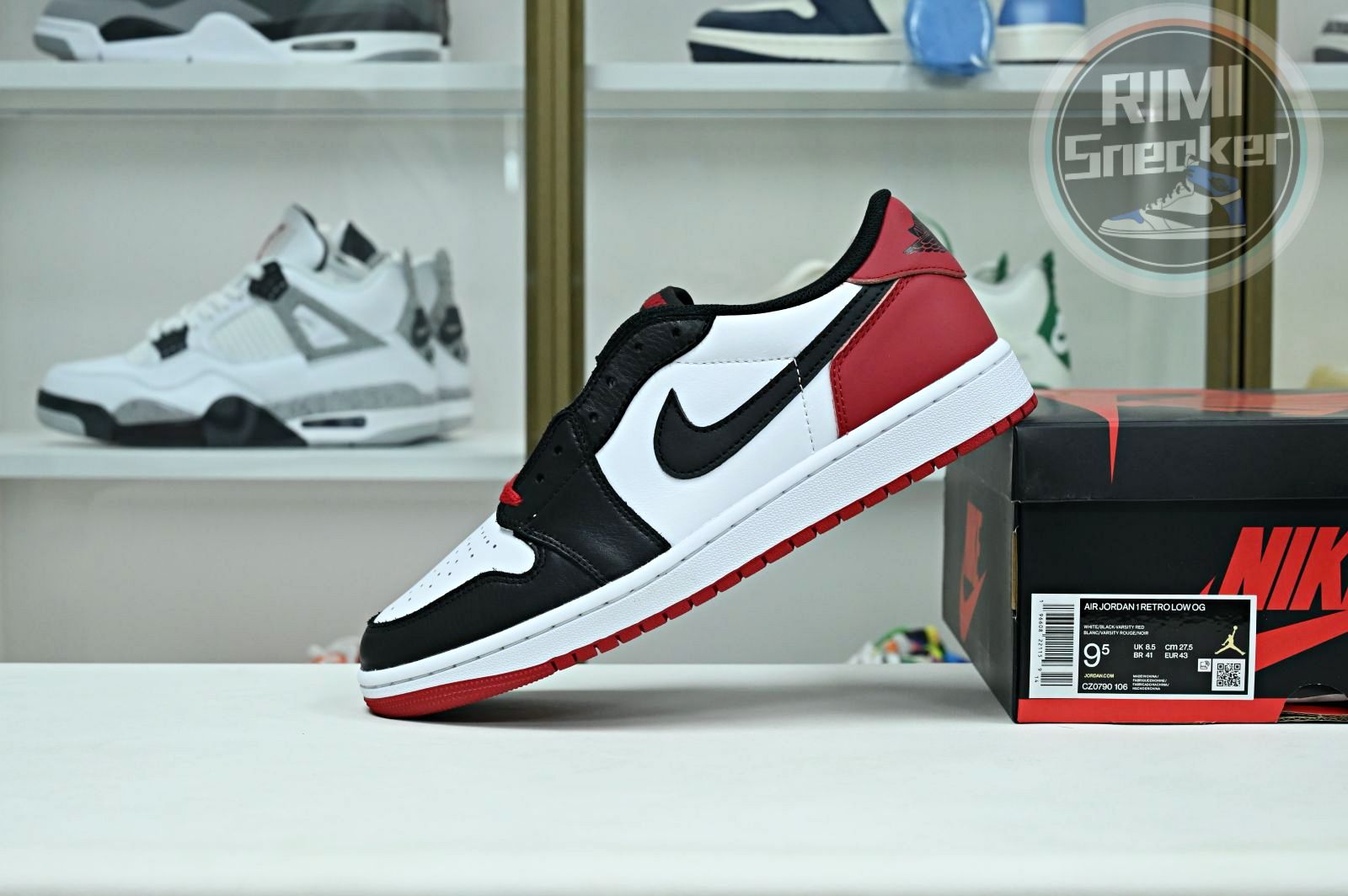 Jordan Air Jordan 1 Low OG "Black Toe"'