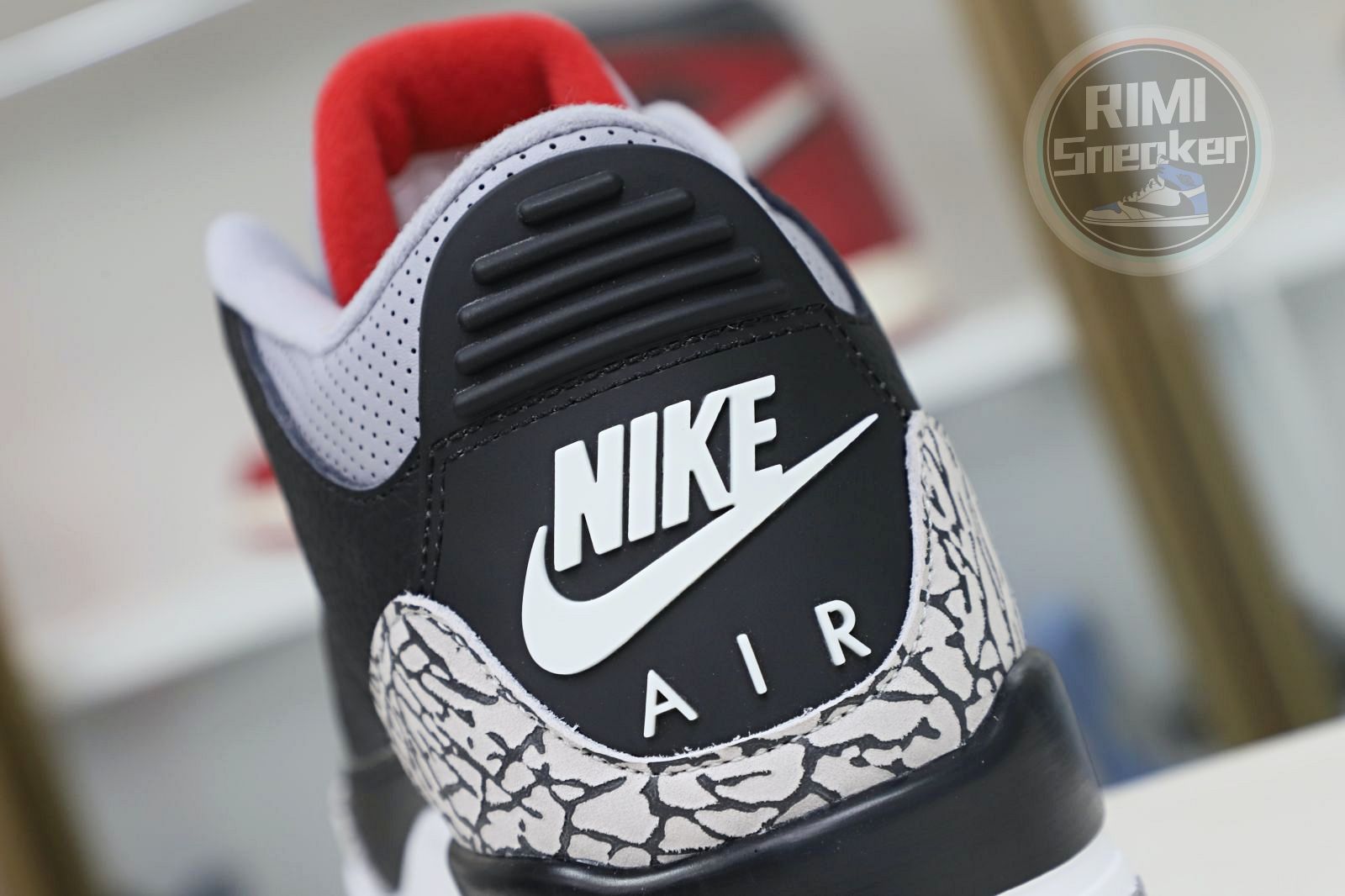 AIR JORDAN 3 RETRO OG 'BLACK CEMENT' 2018（854262-001）