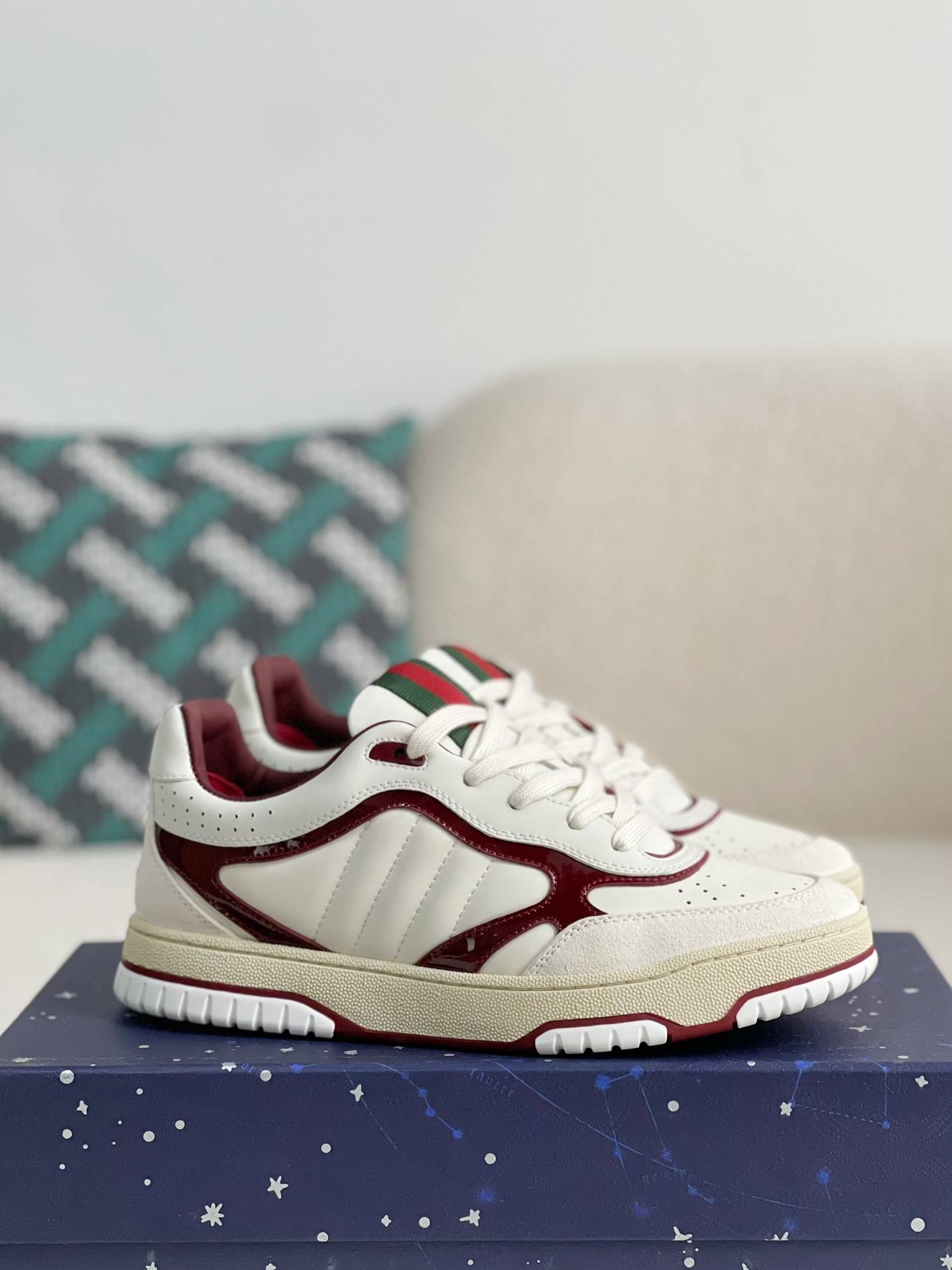 GU*ISneakers Cowhide