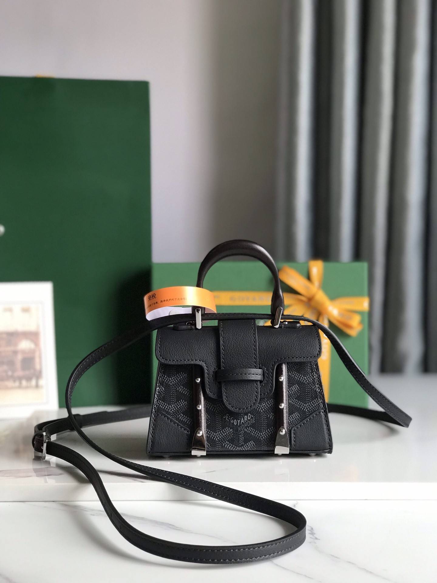 ?Goyard Sa?gon nano bag, top quality! Size: 14.5 * 11.5 * 7.5cm