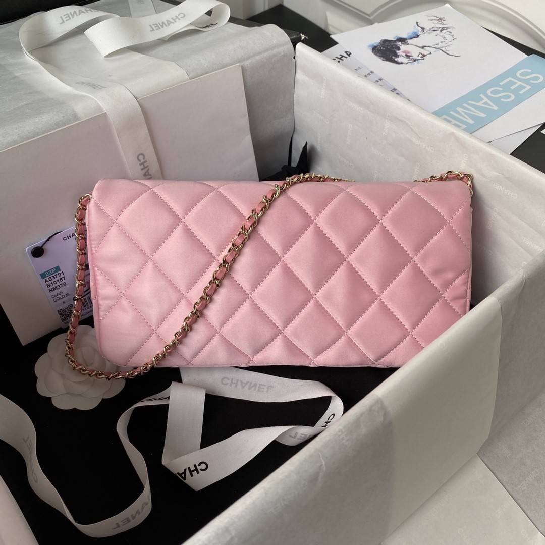 CH*EL23A Hot Selling Pearl Stick Bag AS3791, Top Quality Size: 11.5 * 26 * 4cm