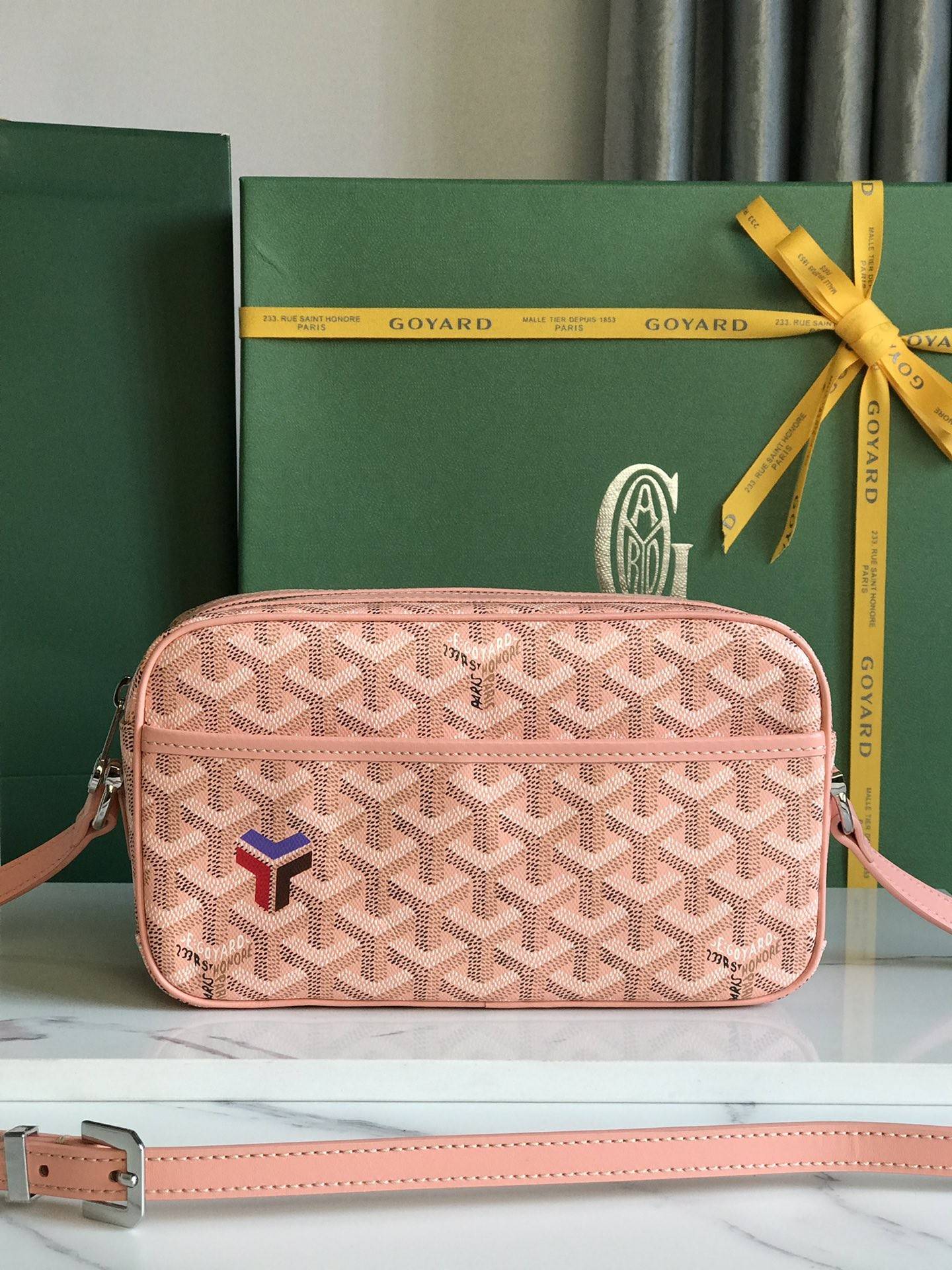 Goyard 2023 New Cap Vest Camera Bag  Size: 22 * 13 * 6.5cm