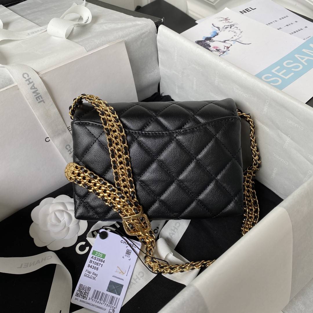 CH*EL23S Underarm Bag AS3984, Top Quality    SIZE: 12 * 18 * 10cm