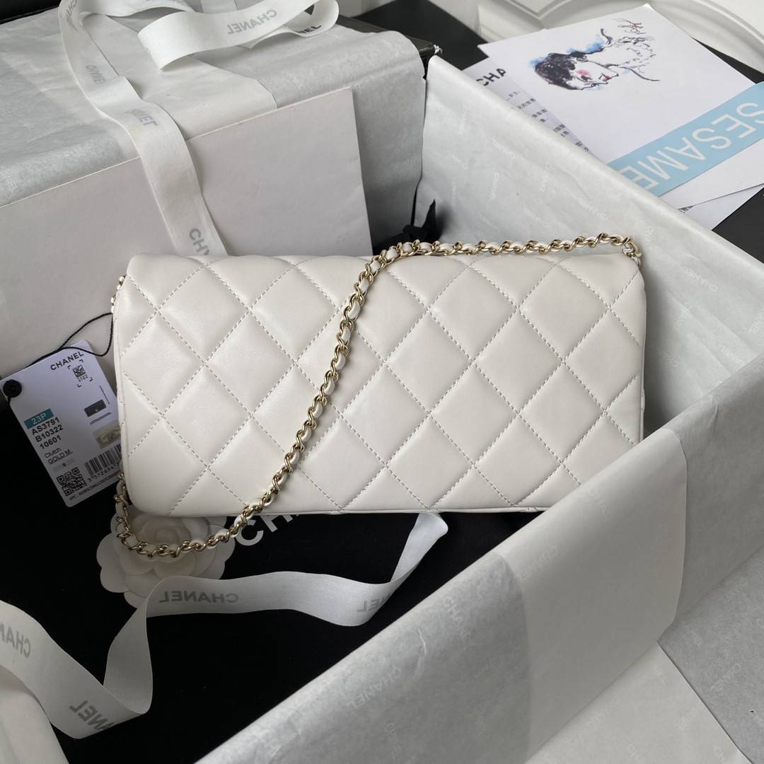 CH*EL23A Hot Selling Pearl Stick Bag AS3791, Top Quality Size: 11.5 * 26 * 4cm_副本