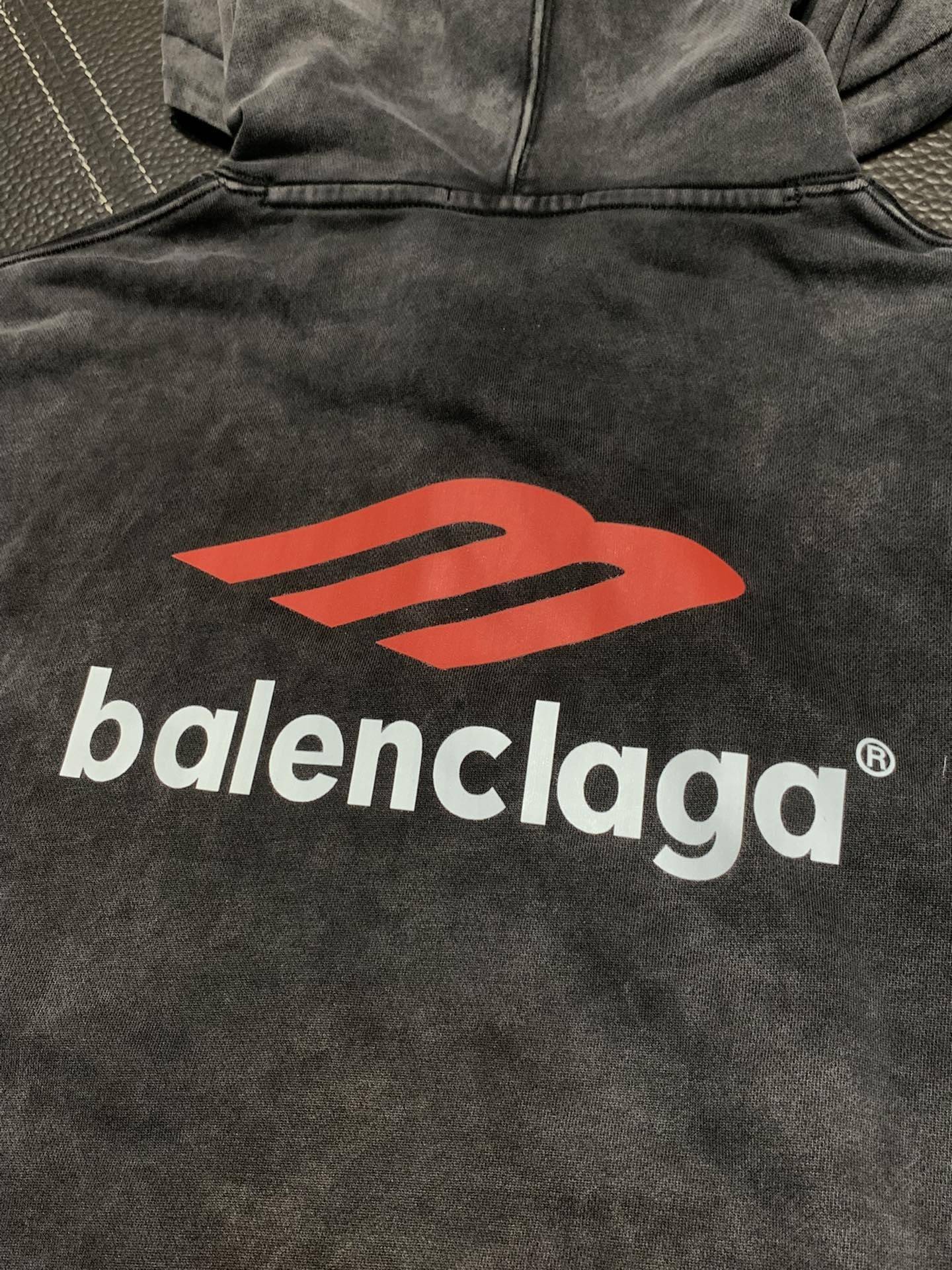 Balenciaga Men's casual hooded sweatshirt