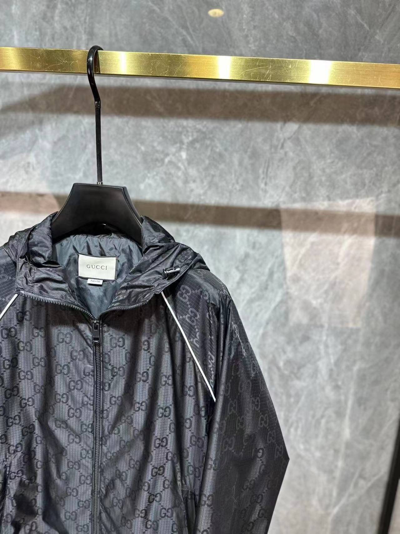 G*u*i cristiano monogram padded jacket