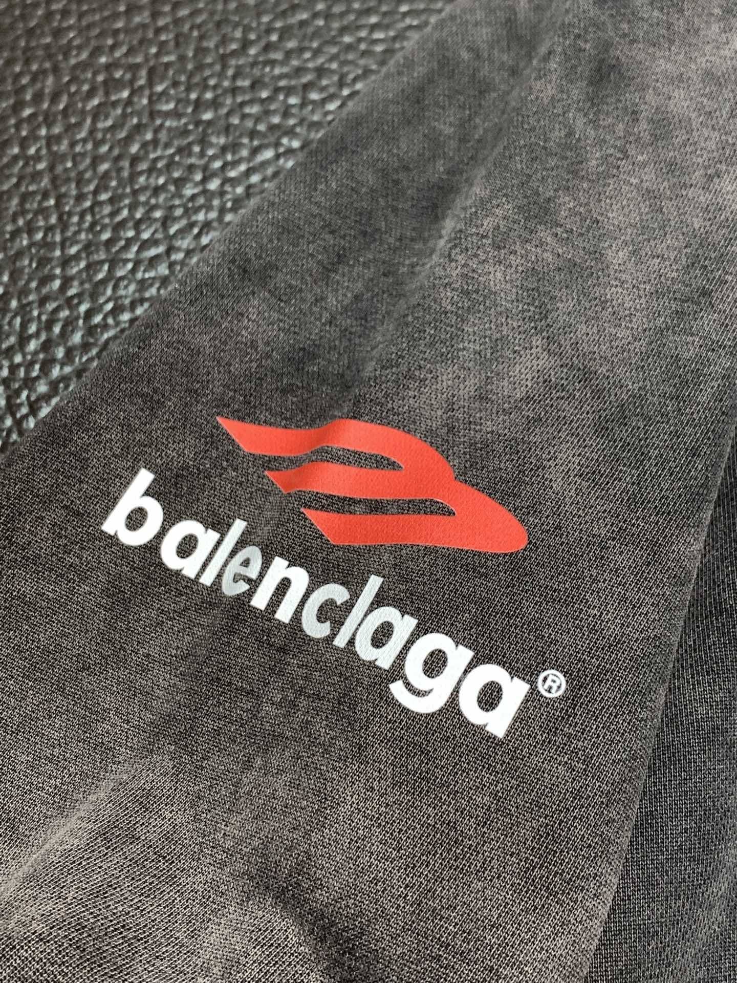 Balenciaga Men's casual hooded sweatshirt