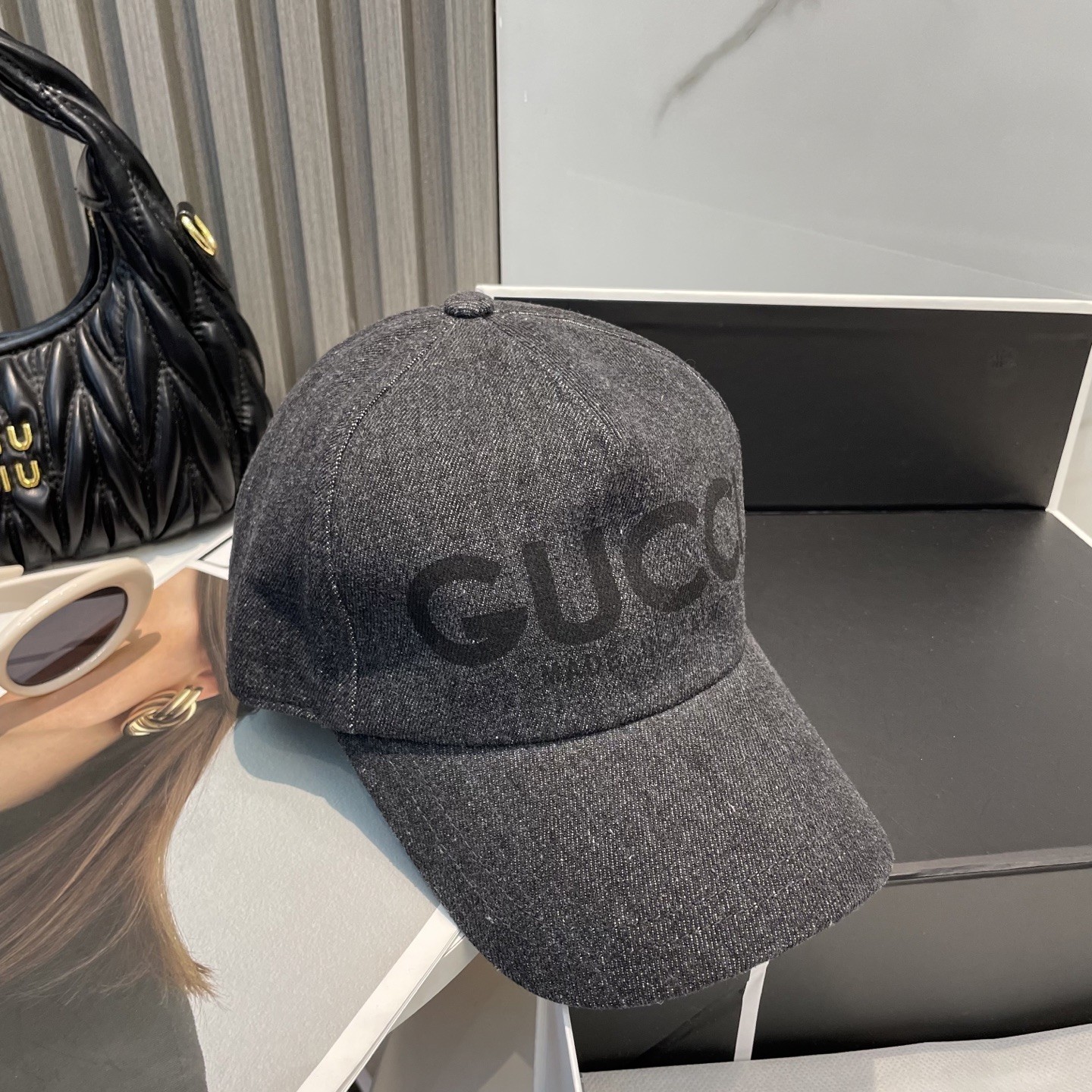 [#4995| G*u*i baseball cap peaked c ap hat