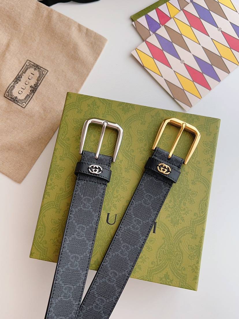 G*u*i men's belts