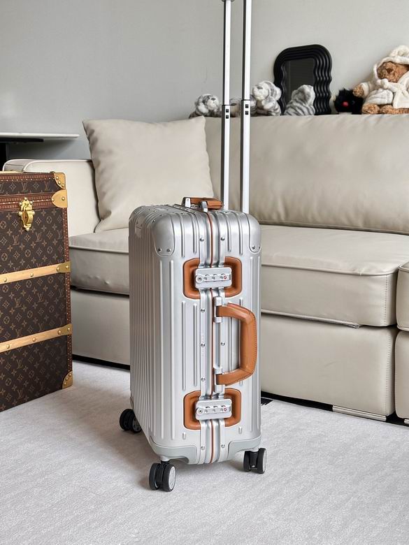 RIMOWA aluminum alloy original new limited edition carry-on trolley suitcase 21 inches