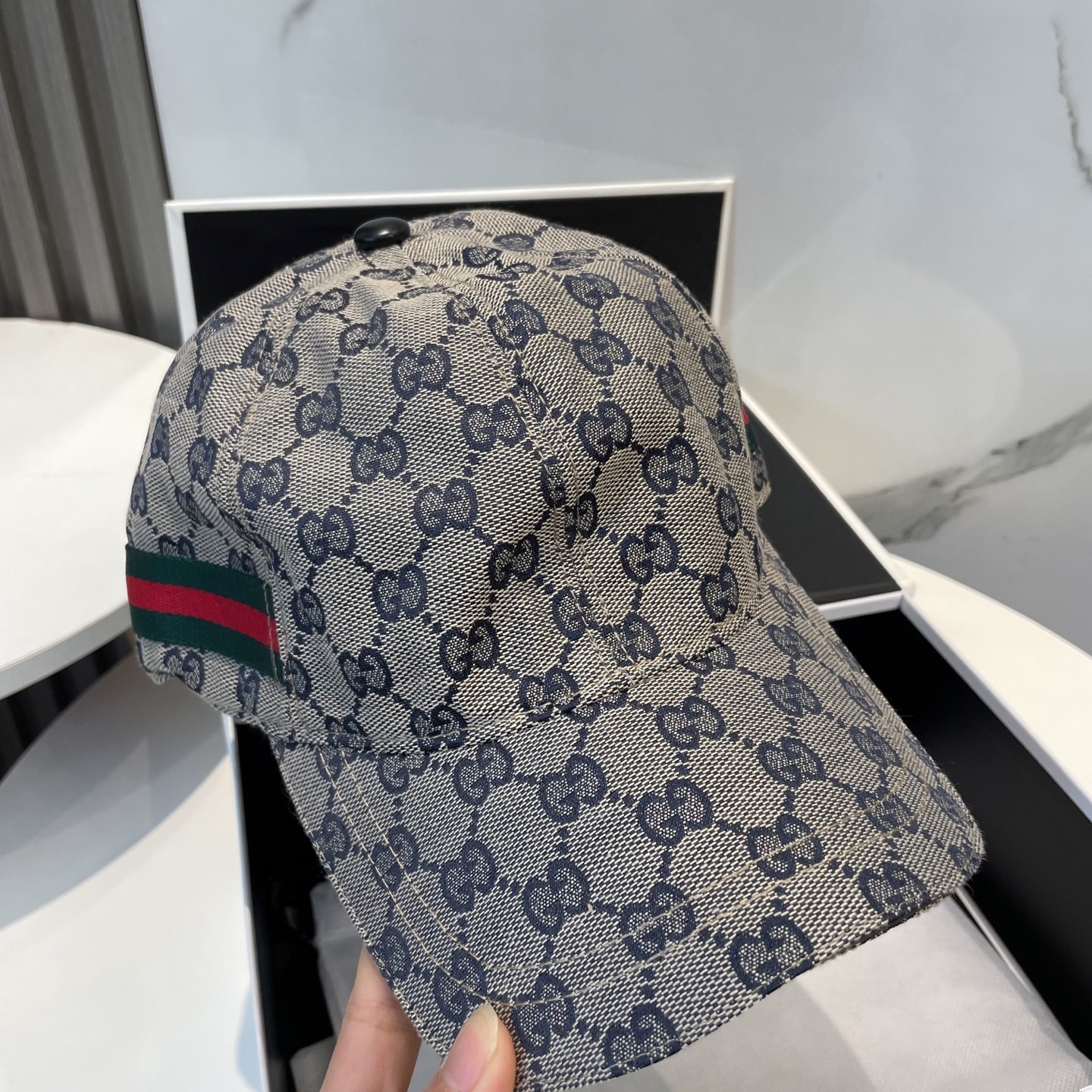 [#4919」 G*u*i baseball cap peaked c ap hat