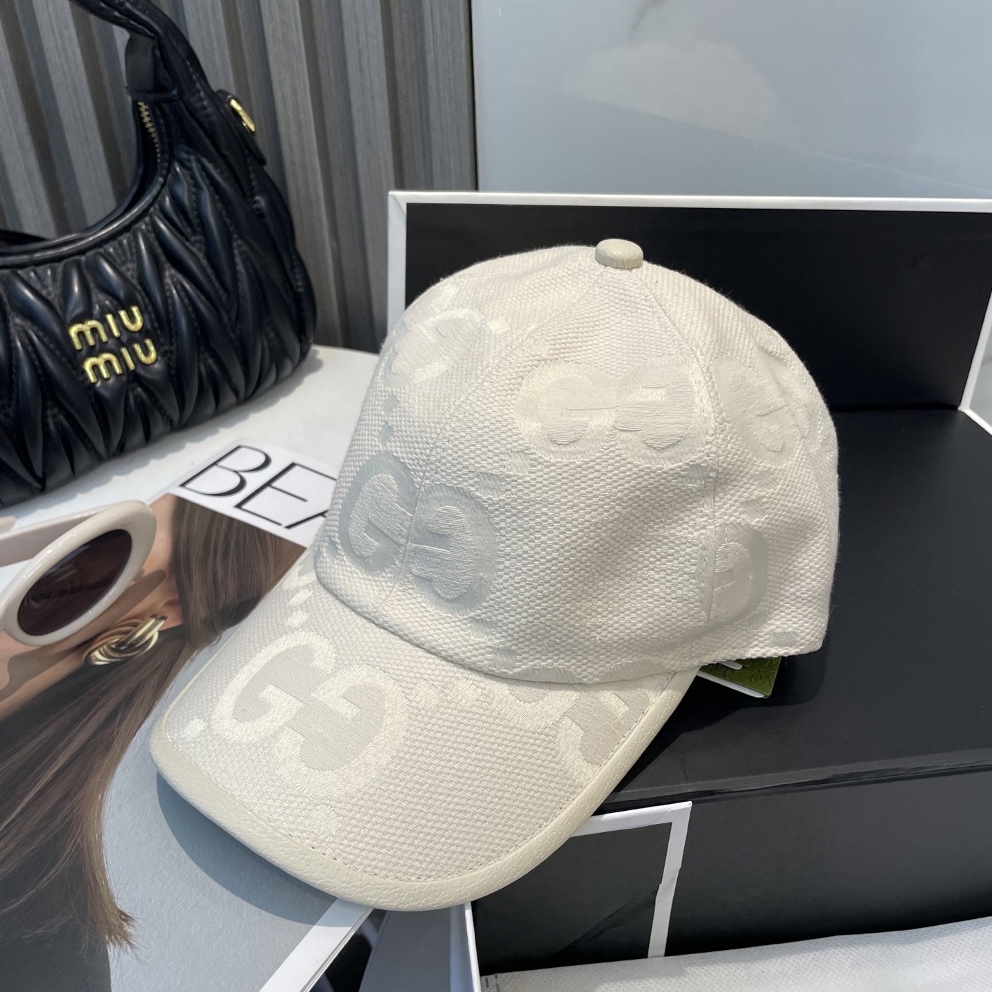 [#5001] G*u*i baseball cap peaked c ap hat