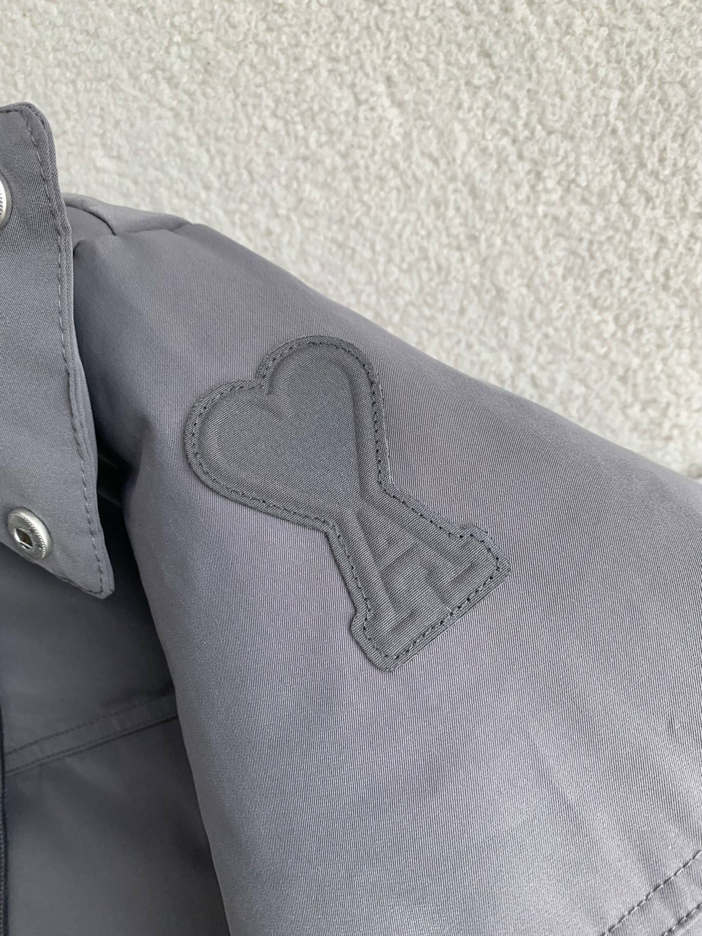 Ami Short men's down jacket