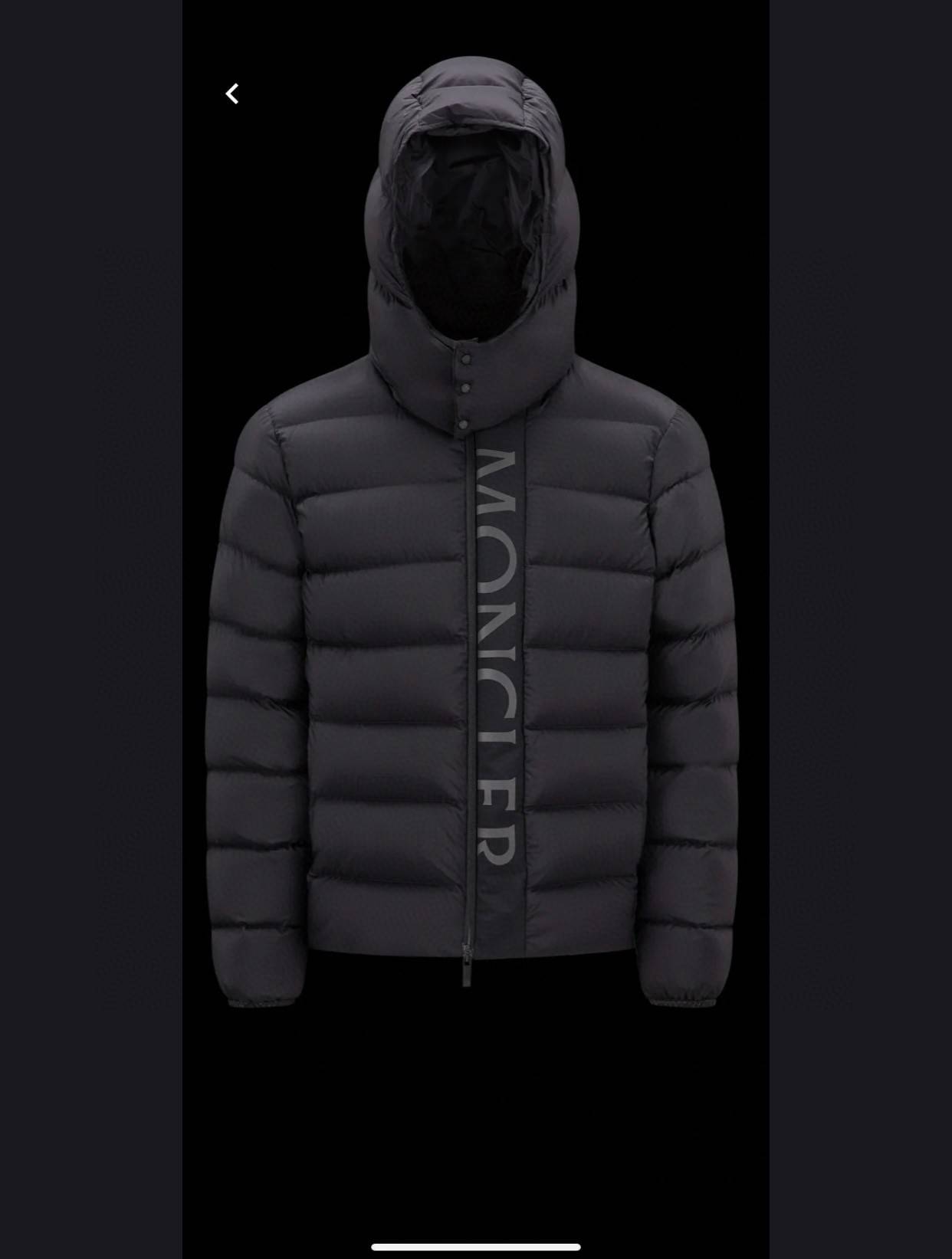 Moncler Short  men's down jacket