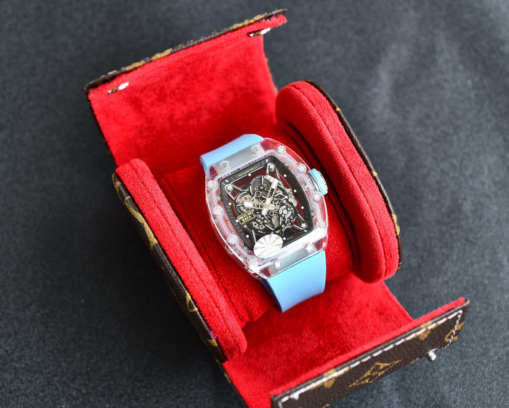 Richard Miller 💍rm35-02, glass transparent series!