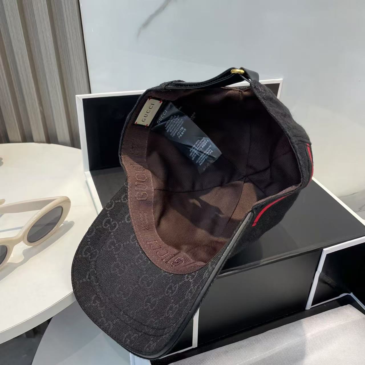 [#4909] G*u*i baseball cap peaked c ap hat