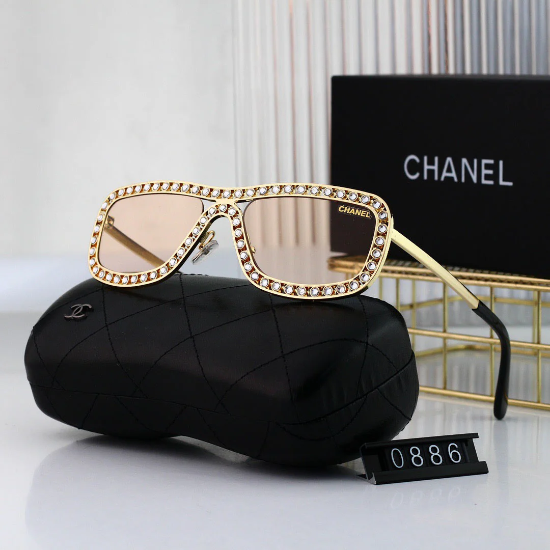 fashionable full-Di*m*nd visor sunglasses