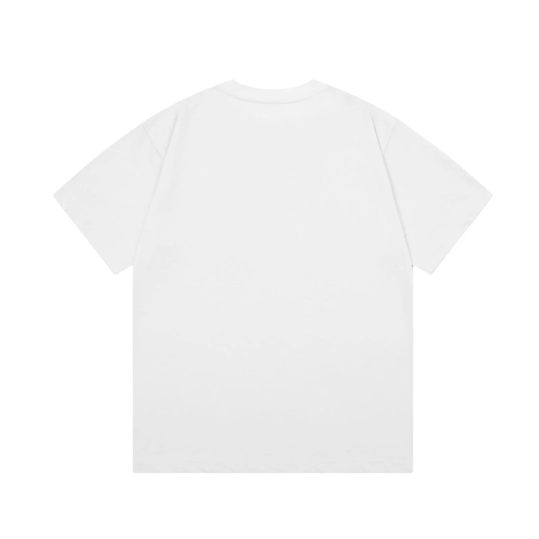 Incomplete Graffiti Print T Shirt