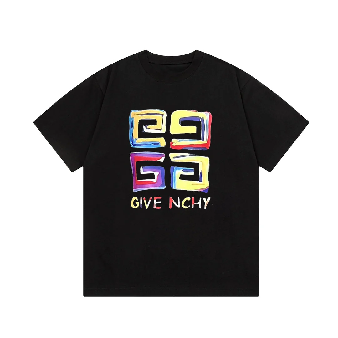 Colorful Hand-Drawn T Shirt
