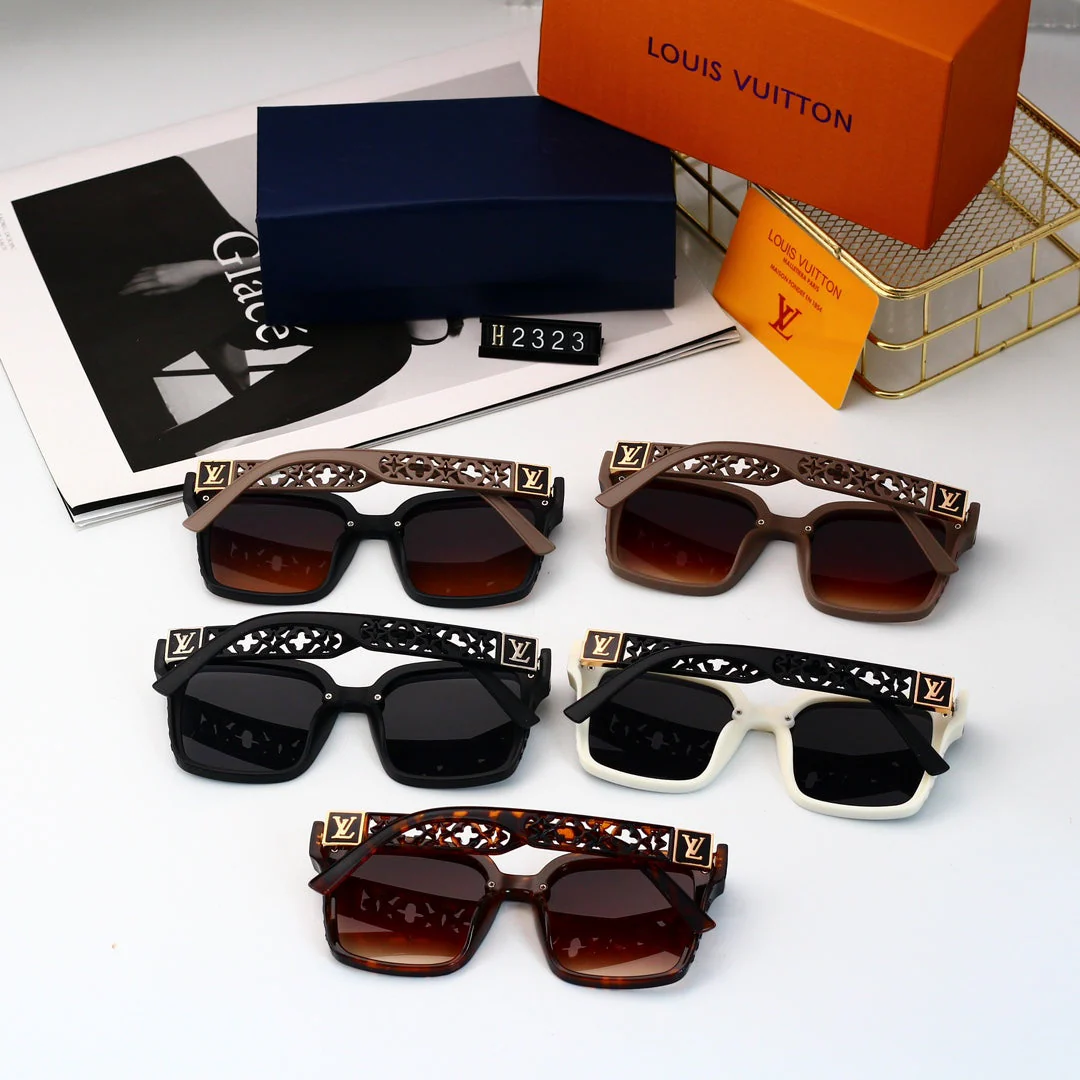 Trendy Oversized Hollow-Out Sunglasses