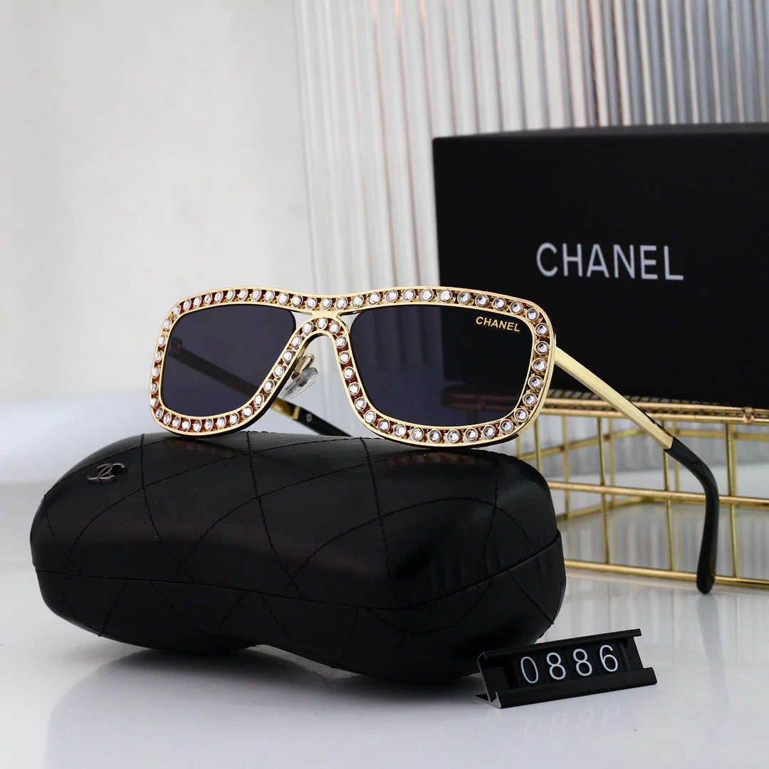 fashionable full-Di*m*nd visor sunglasses