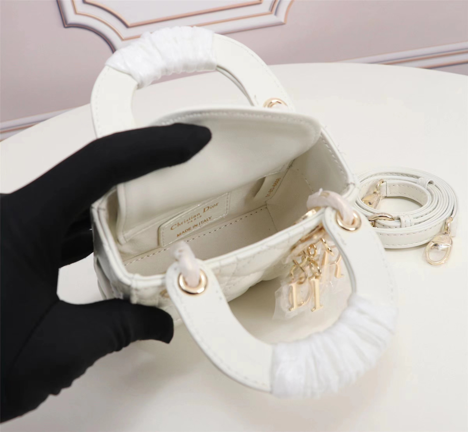 Lady Dior Micro Bag